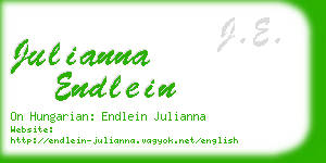 julianna endlein business card